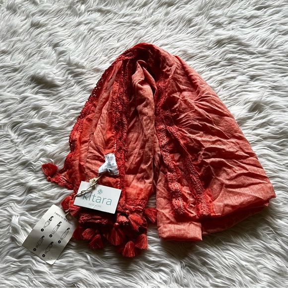 Kitara Orange Scarf Dress - Picture 2 of 6